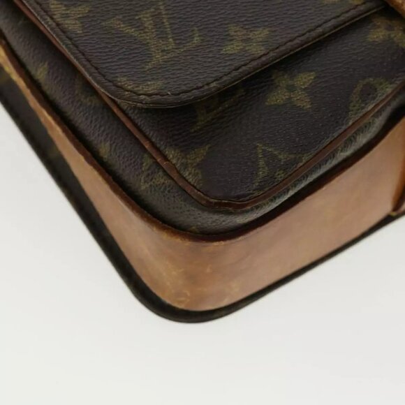 LOUIS VUITTON Monogram Cartouchiere MM Shoulder Bag M51253 LV Auth - Picture 5 of 16